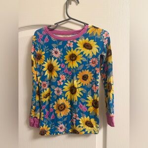 Little Sleepies floral pajamas
